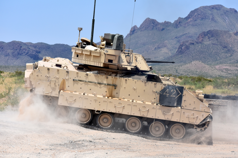 M2A3 Bradley Infantry Fighting Vehicle.